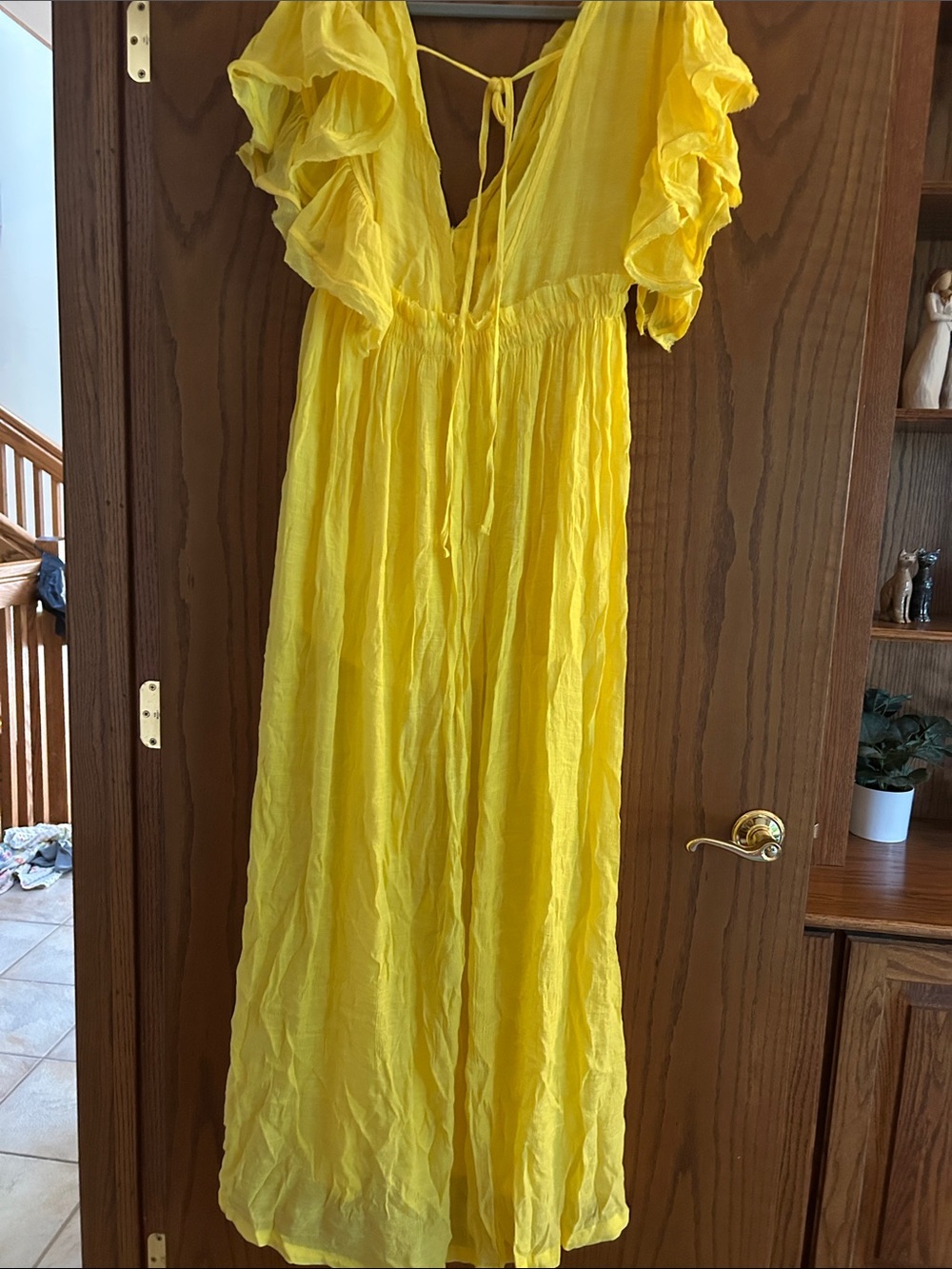 Peach Love California Yellow Maxi Dress - Picture 2 of 3